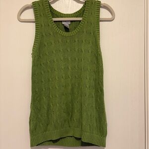 Chico's Olive Knit Tank